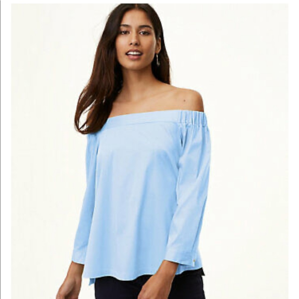 LOFT Off Shoulder Blouse